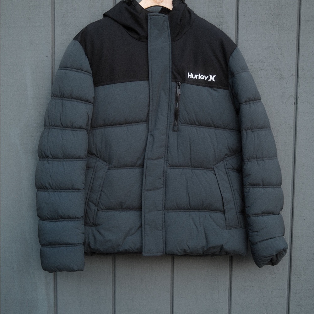 Hurley Charcoal and Black Jacket